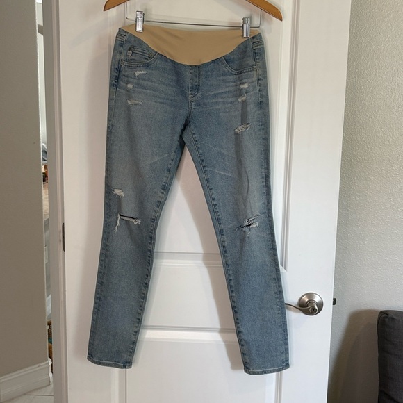 Ag Adriano Goldschmied Maternity Jeans Size 29R - Picture 3 of 15